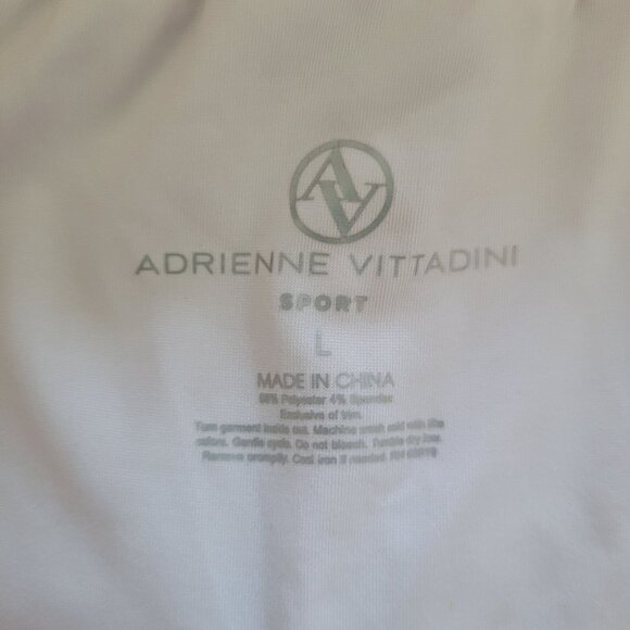 Adrienne Vittadini Sport Athletic Running Shorts Womens Size L Pink Gym Workout - Picture 3 of 6